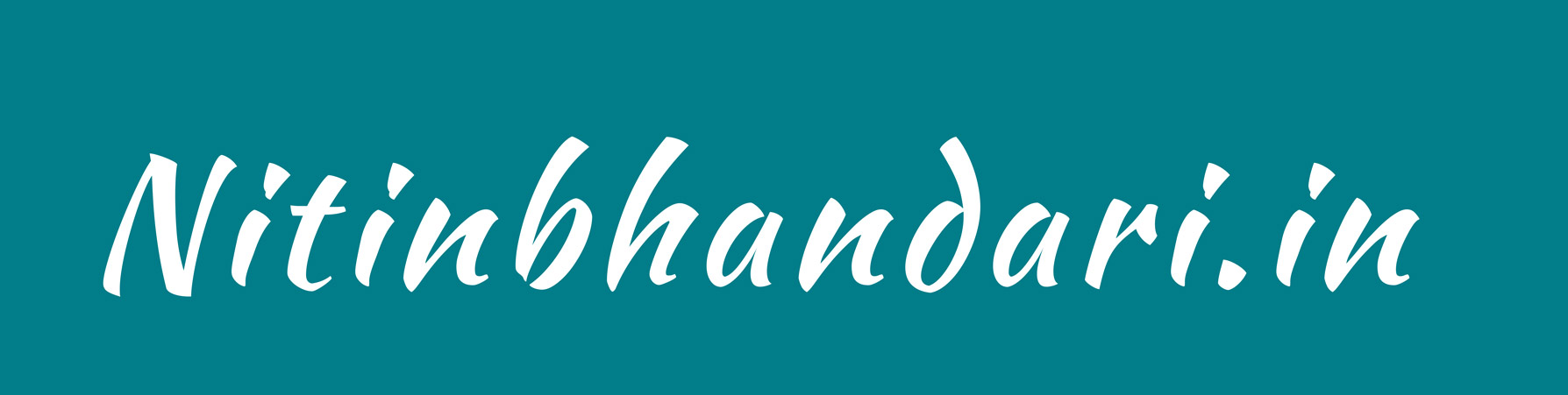 Nitinbhandari.in